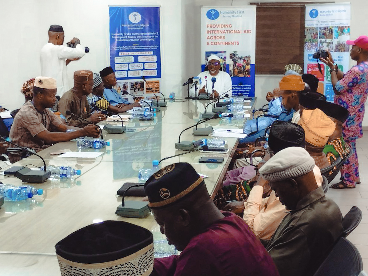 Humanity First Nigeria Hosts Press Conference