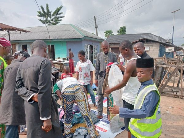 HFN Food and Clothing Distribution at Ogbakiri Village, Emouha LGA, Rivers State