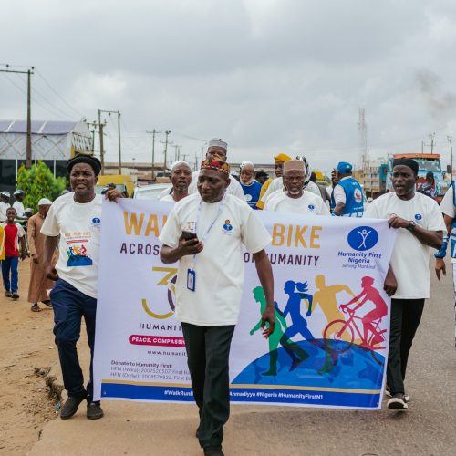 A Triumphant Arrival for Humanity First Nigeria’s 30th Anniversary Walk, Run, and Bike