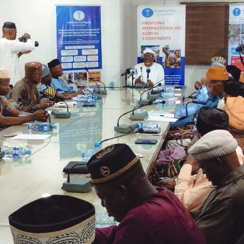 Humanity First Nigeria Hosts Press Conference